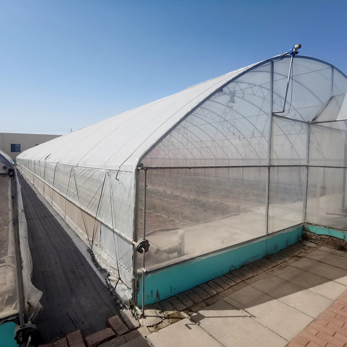 
New Listing Large Operation And Practicality Can Be Customized Single-span Greenhouse 