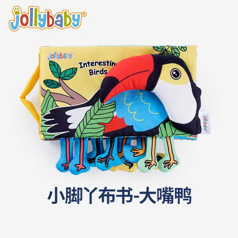 fabric soft Early education books for babies Whose Feet?quiet book for babies toys gifts