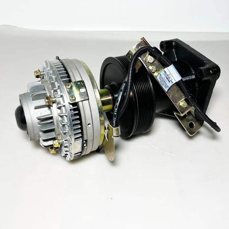 612630061183 Heavy HOWO SHACMAN Truck Spare Parts for Weichai Diesel Engine Silicone Oil Fan Clutch Assembly