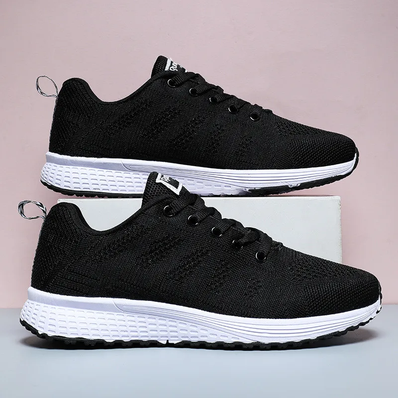 Womens Walking Tennis Shoes - Slip On Memory Foam Lightweight Casual Sneakers for Gym Travel Work