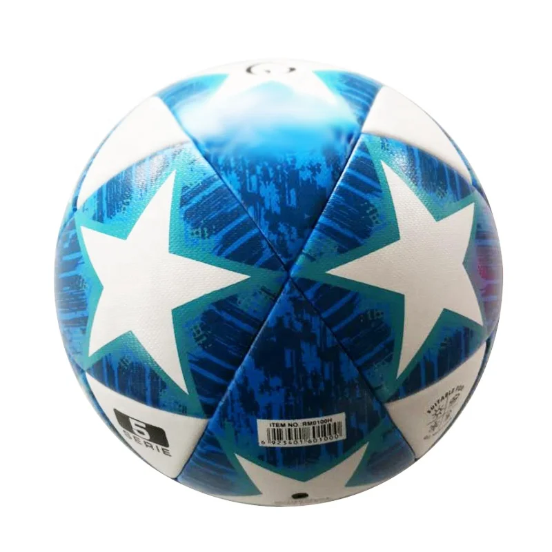 Lenwave Official size 4/5 New PU Soccer Ball thermal bonding Training pvc football with rubber bladder