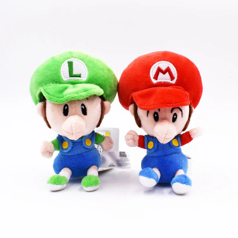 XR 13cm Hot Plush Baby Super Marios Stuffed Toys Bedroom Ornaments For Kids Soft Pillow