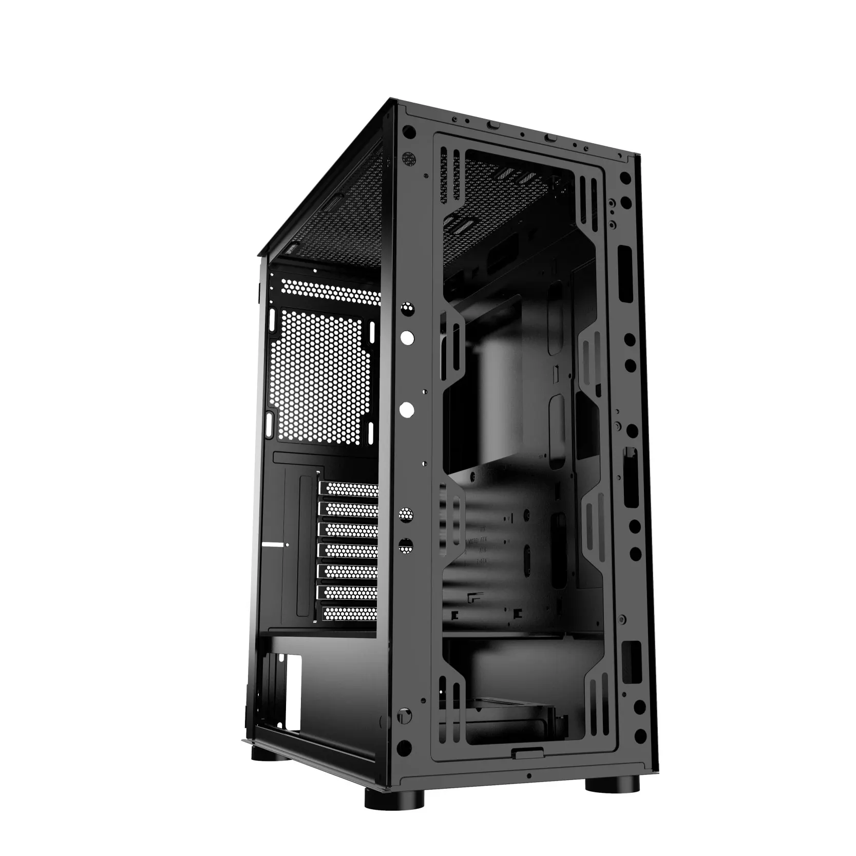 Hot Selling Computer Case For Gaming ATX Full Tower PC Case Tempered Glass Gaming PC Case