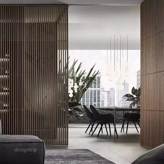 Decorative Room Partition  Panel  Modern  Metal Screen Room Divider