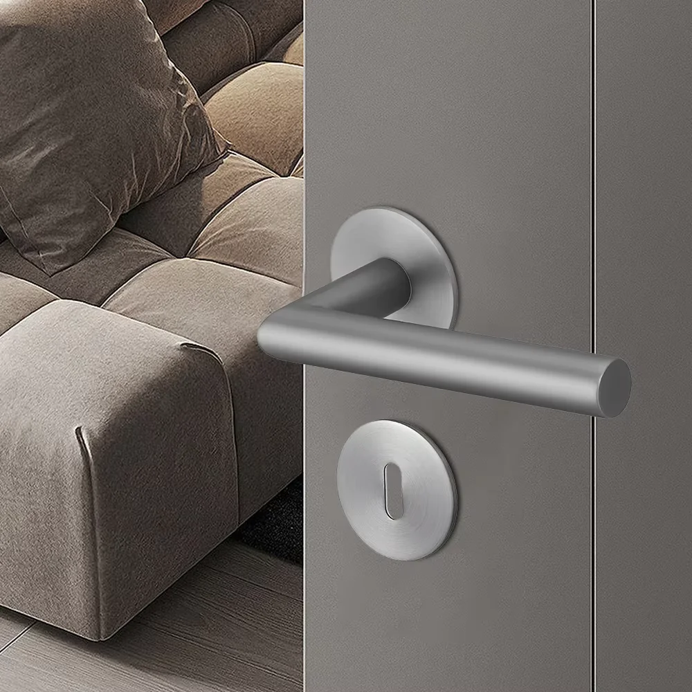 Factory Direct Oem Accept Stainless Steel Main Front Door Handle Lock Mortise Door Lock Handle Set