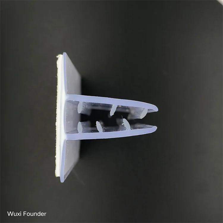Пластиковый держатель этикеток с мягкими зубьями 40*31 мм для супермаркета, розничная продажа