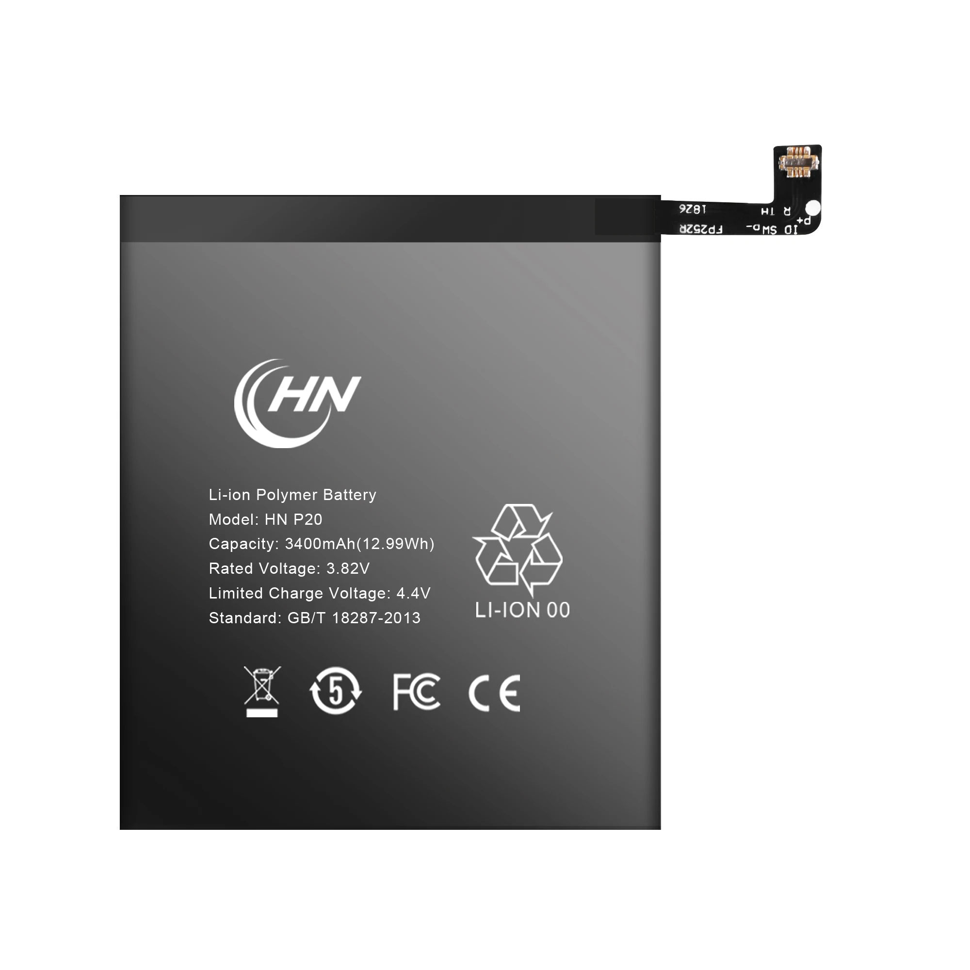 Super capacitor lithium polymer battery for huawei prime 7 cun l01 p30 pro p10 huawei p20 nova p20 p30 lite y9 lithium batt