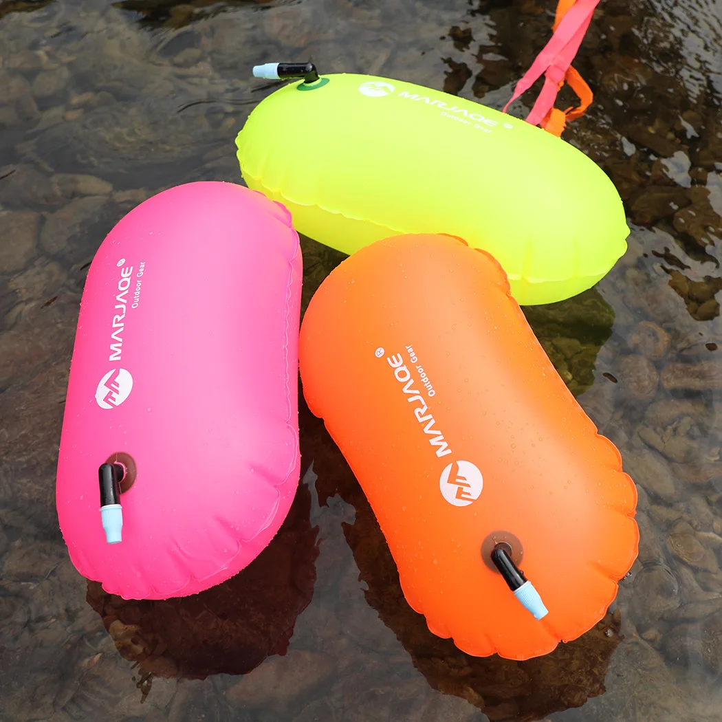 Swim Buoy PVC Outdoor Waterproof Dry Bag Inflatable Storage Flotation Rafting Kayaking Drift Bag River Life-saving Swimming Buoy