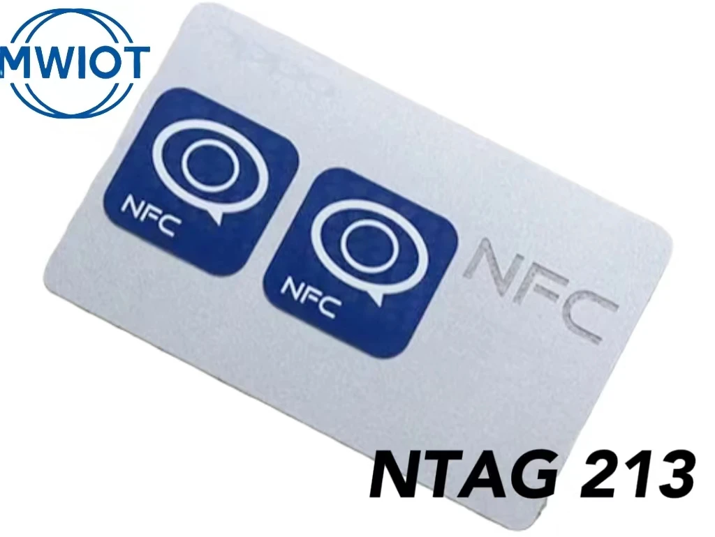 Wholesale customized NFC NTAG213 cards 13.56Mhz smart access control card for business RFID