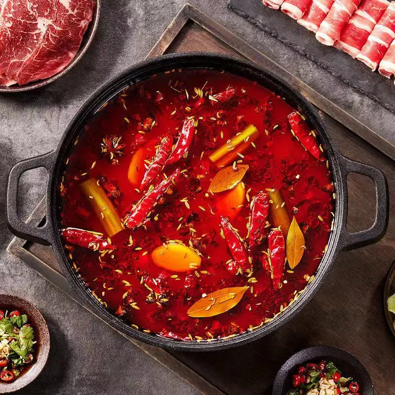 Лидер продаж в Китае, Ян гуофу, острая подставка для масла, Повседневная подставка для горячего горшка, оптовая продажа