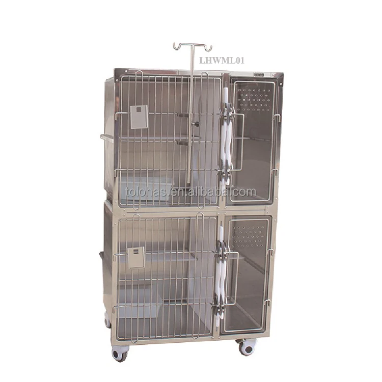 Customizable Pet Hospitalization Cage Good Quality Vet Hosapital Stainless Steel Animal Cages