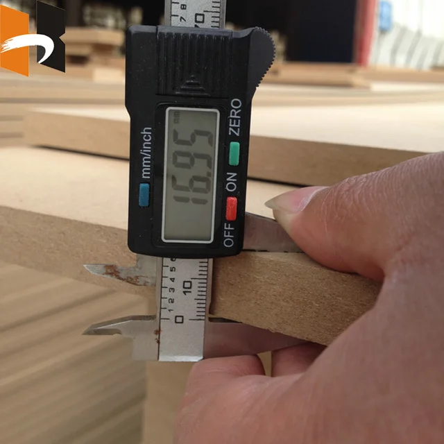 5mm 25mm Plain Raw Medium Density Board MDF Panel for Interior Door Making
