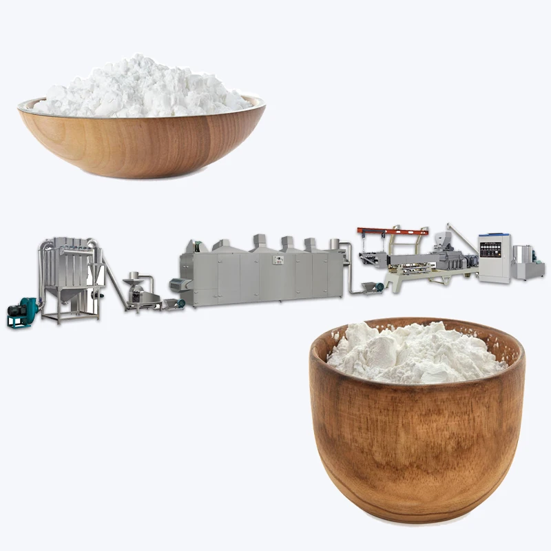 Modified Tapioca Starch Corn Starch Potato Starch Chemical Extruder Making Processing Machine
