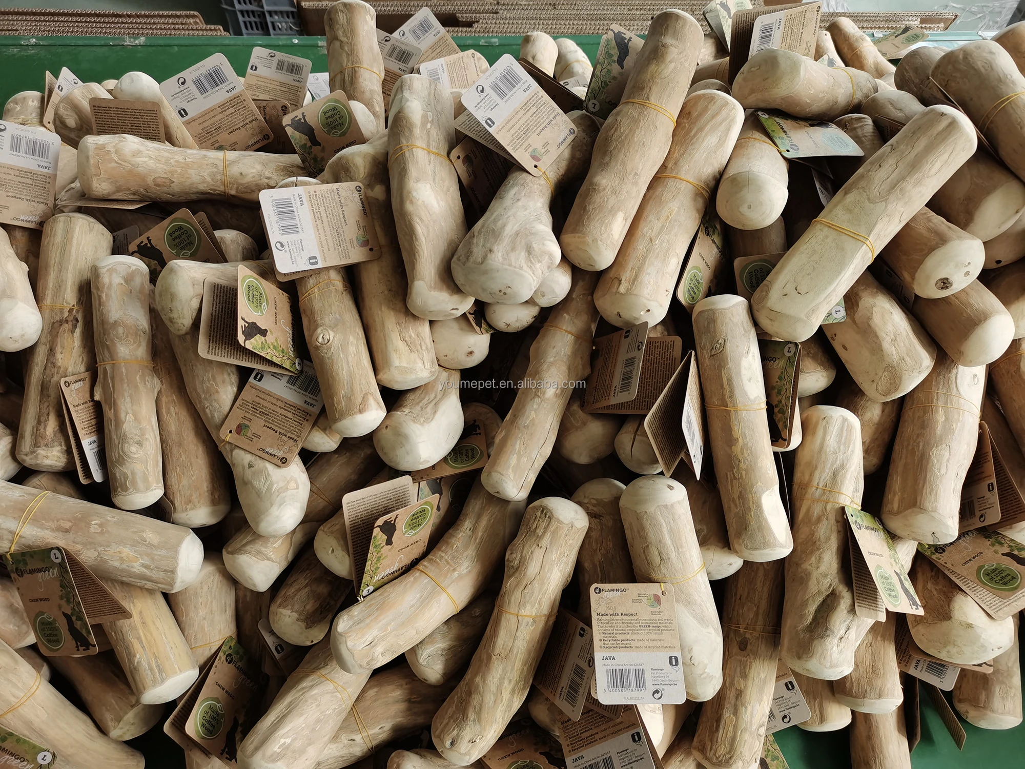 YOUME Pet Fast Delivery Coffee Wood Dog Chew Stick for Strong Jaws Fun and Safe Design