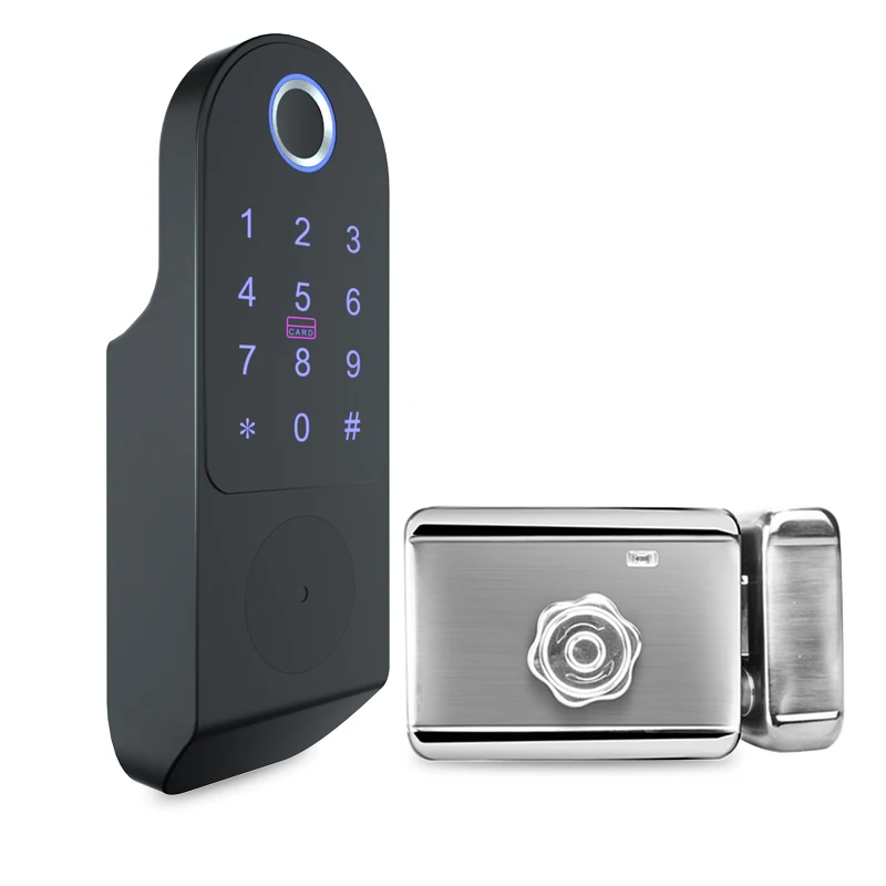 EGO ENE ttlock app fingerprint wifi smart door lock digital password door lock