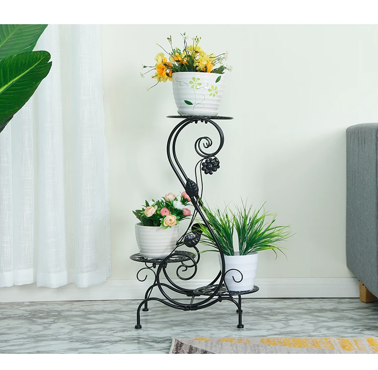
China Hot Sale Party Wedding Decoration Metal Iron Flower Vased Stand 