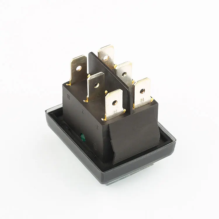 KCD2 Series Electronic  Rocker Switch Led Light Illuminated for home appliance direct supplying 2023