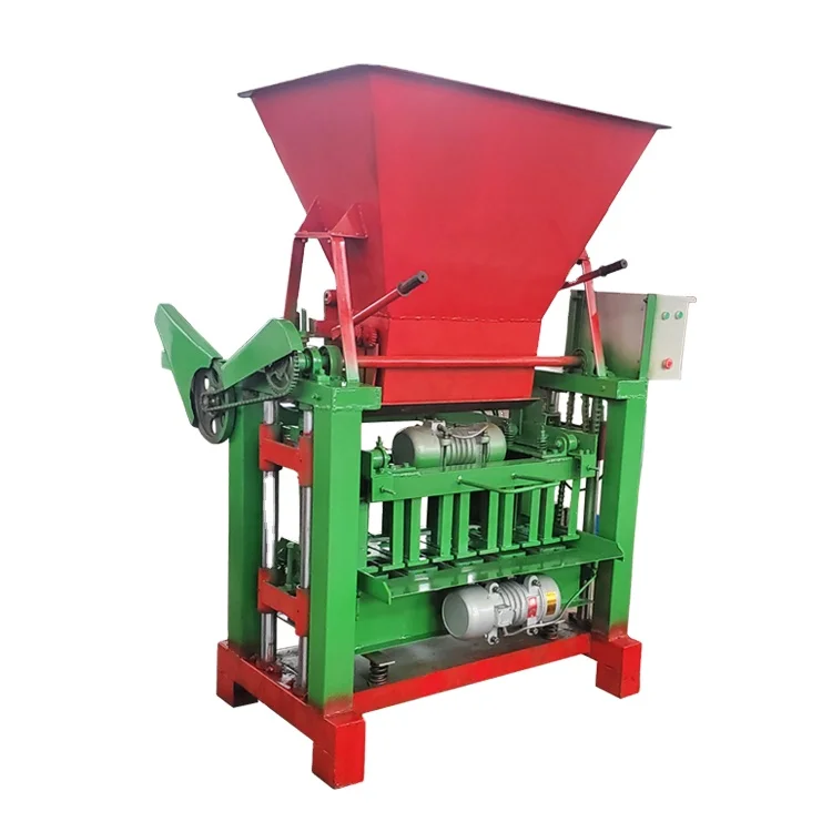 EB4-40 stationary sand brick making machine/building construction drawing/brick machine shop