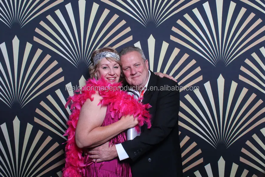 Portable Aluminum Frame Tension Fabric Backdrop Displays For Photo Booth