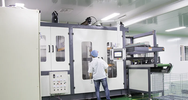 Chicken BBQ  plastic  box disposable plastic tray PET tray sushi box fruit and vegetable packaging