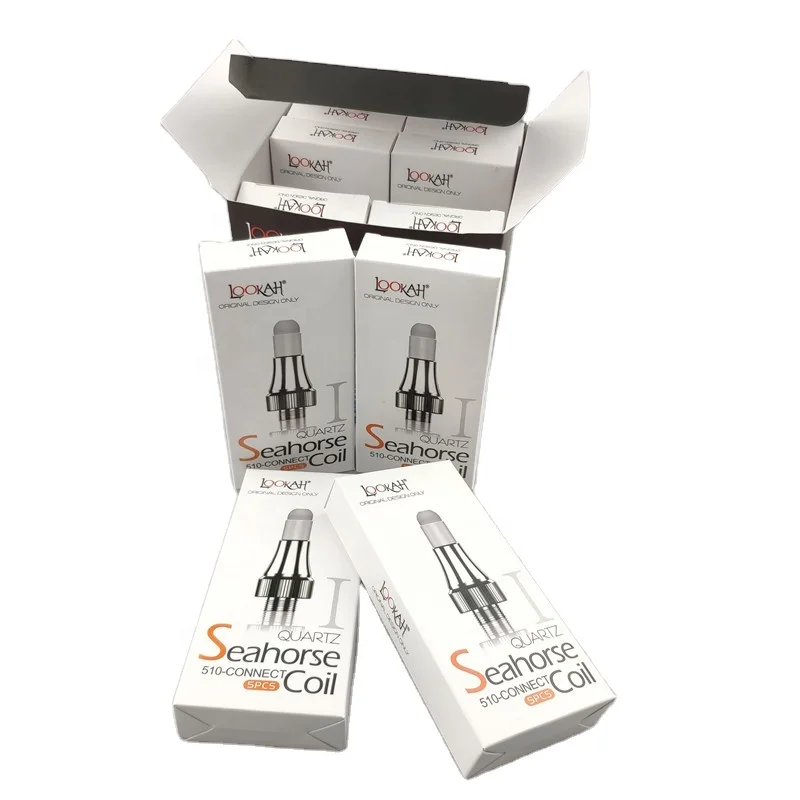 
5PCS/PACK Lookah Seahorse Quartz Replacement Coils For PREHEAT VV 2 IN 1 DIP & DAB VAPORIZER 