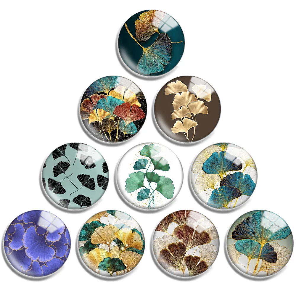 Glass Fridge Magnets Scenery Sublimation Epoxy Fridge Magnet Refrigerator Magnet