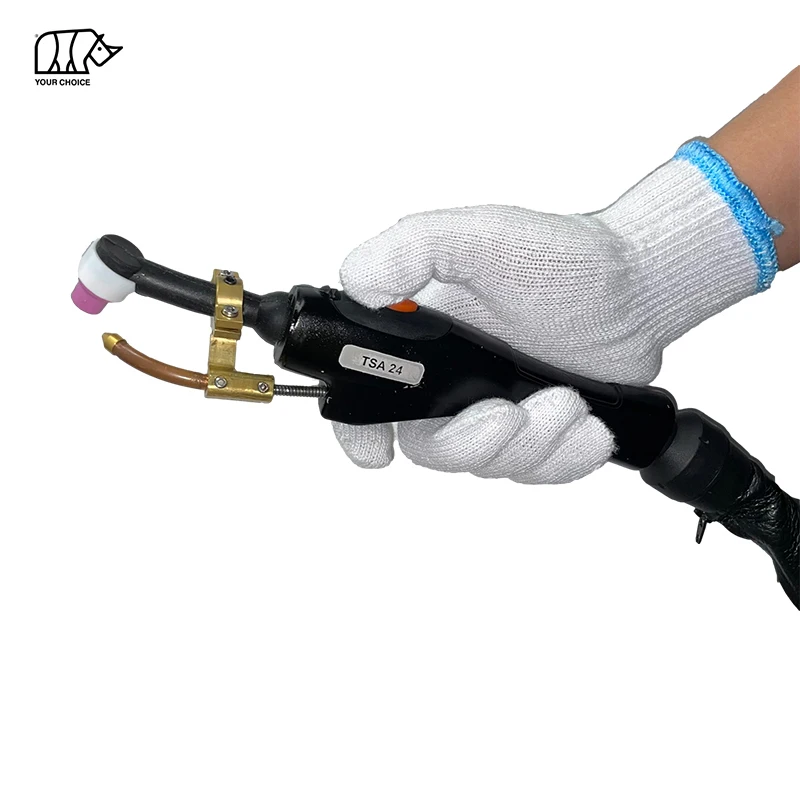 INWELT New Design TIG24 Euro Type Automatic Wire Feeder TIG Welding Torch for Automatic Argon Arc Welding Wire Feeder