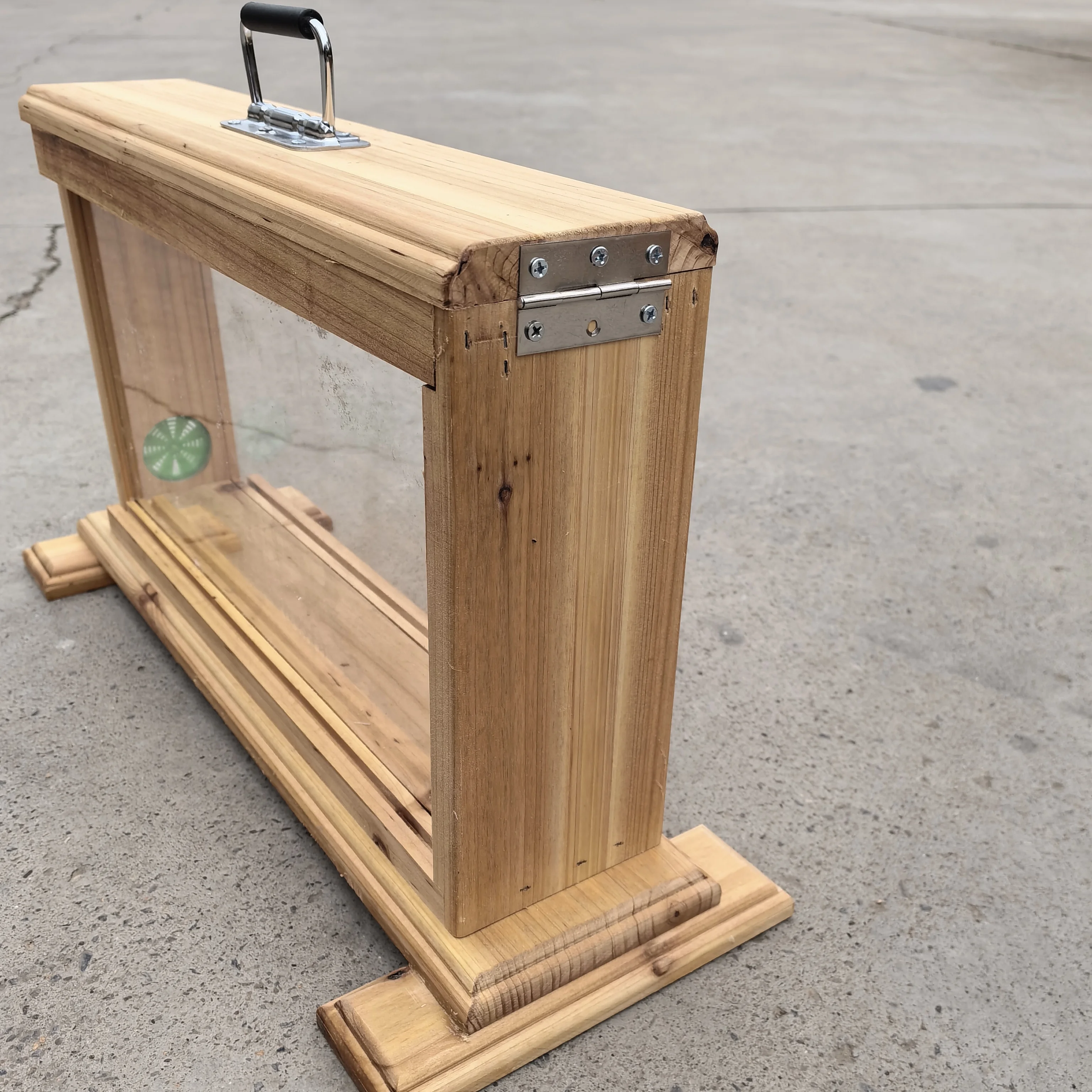 Оборудование для пчеловодства Образовательное наблюдение улей деревянный прозрачный ящик