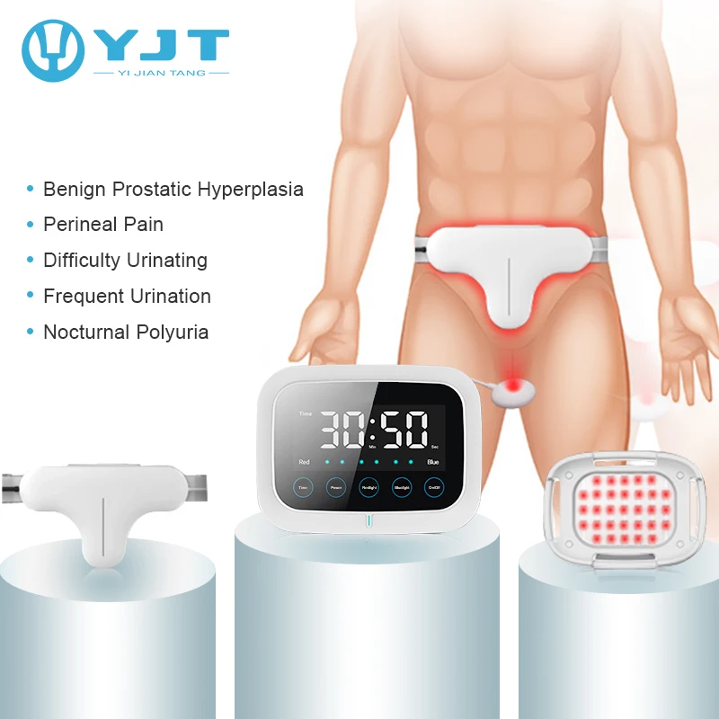 Home Physiotherapy Device Pain Relief Portable Physical Red Light Therapy for Use Prostate Treatment