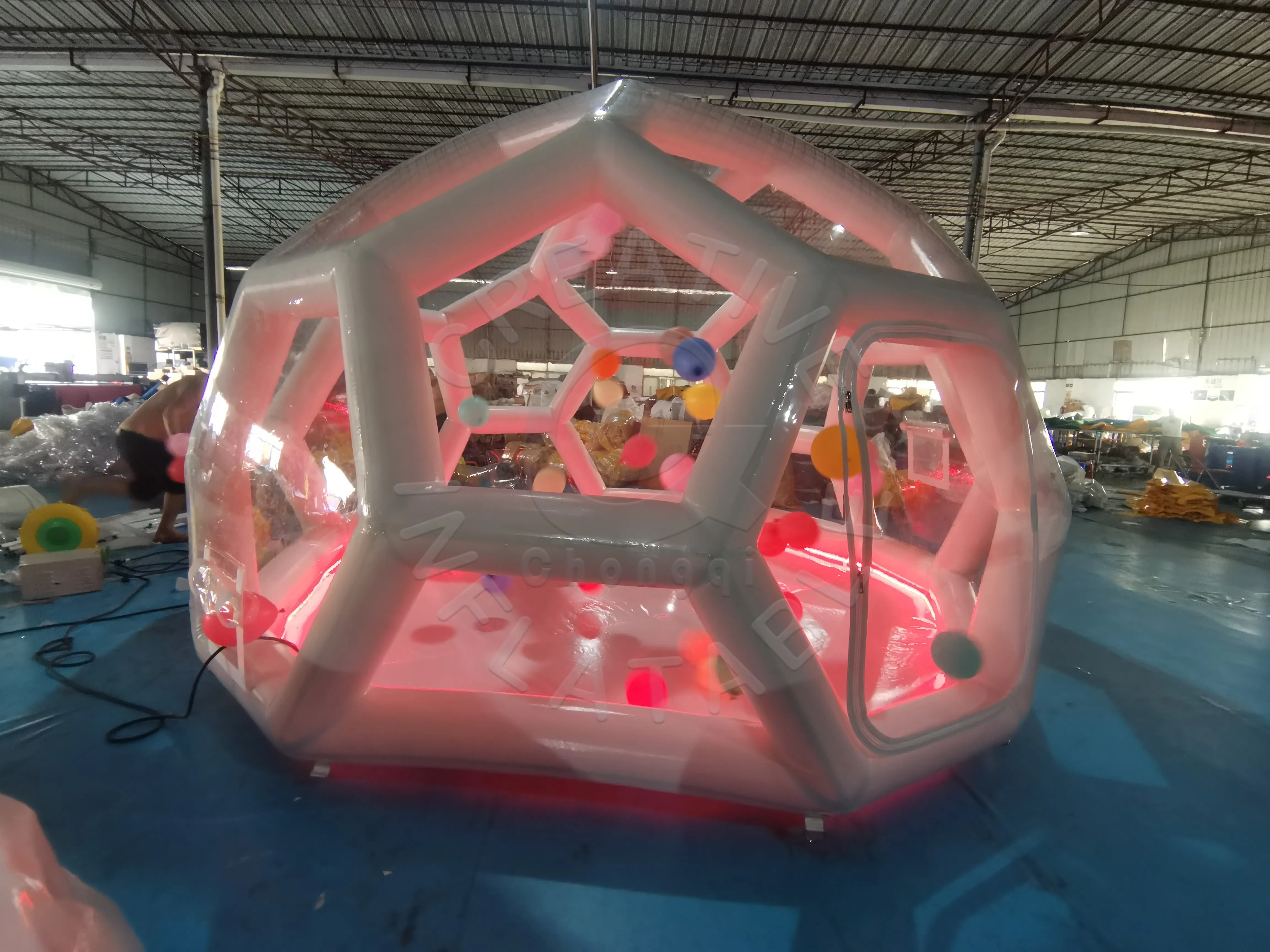 Advertising Wedding Party clear plastic dome Transparent Bubble Tent Inflatable Dome Balloon House