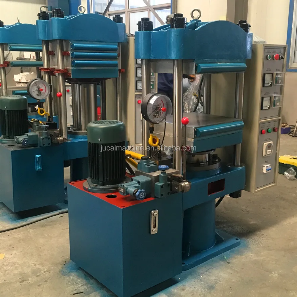 Silicone Rubber Press Molding Machine , Rubber Heating Press , Rubber Vulcanizing Press