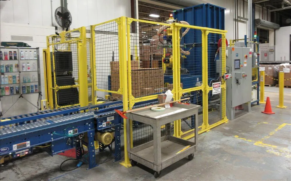 Automatic robot stacker machine robot palletizer for bags