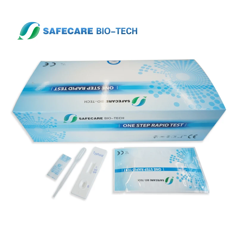 Medical accurate one step plastic cassette malaria HCG HSV HPV HAV dengue diagnostic rapid test kits