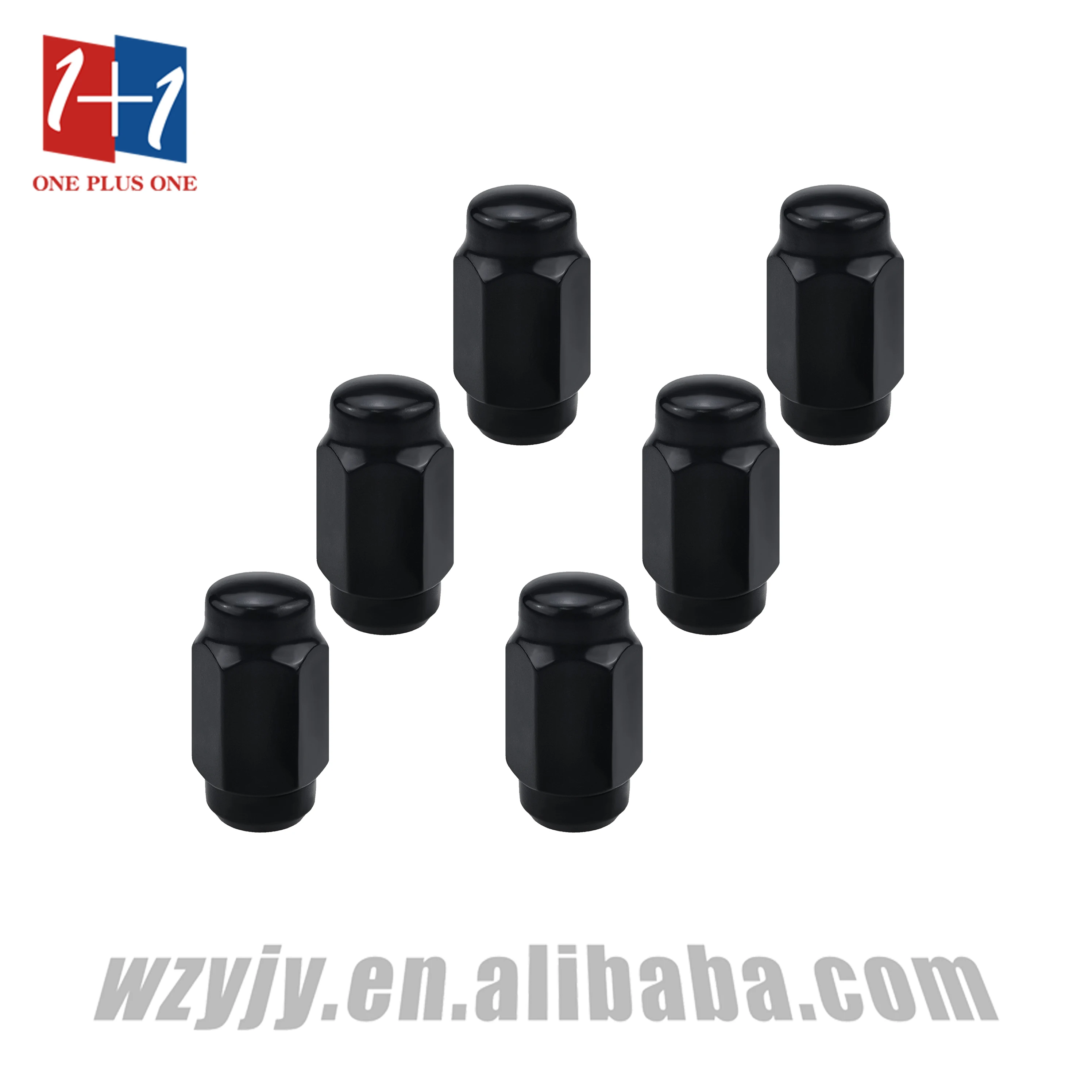 YJY PTD022 HEX21 BLACK 48MM  Closed pattern wheel nut Passenger Car Tires  Passenger Car Wheels