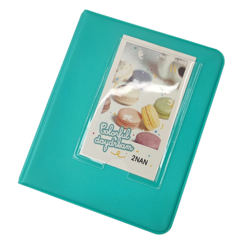 Wholesale High Quality Custom colorful PVC cover instax mini photo album