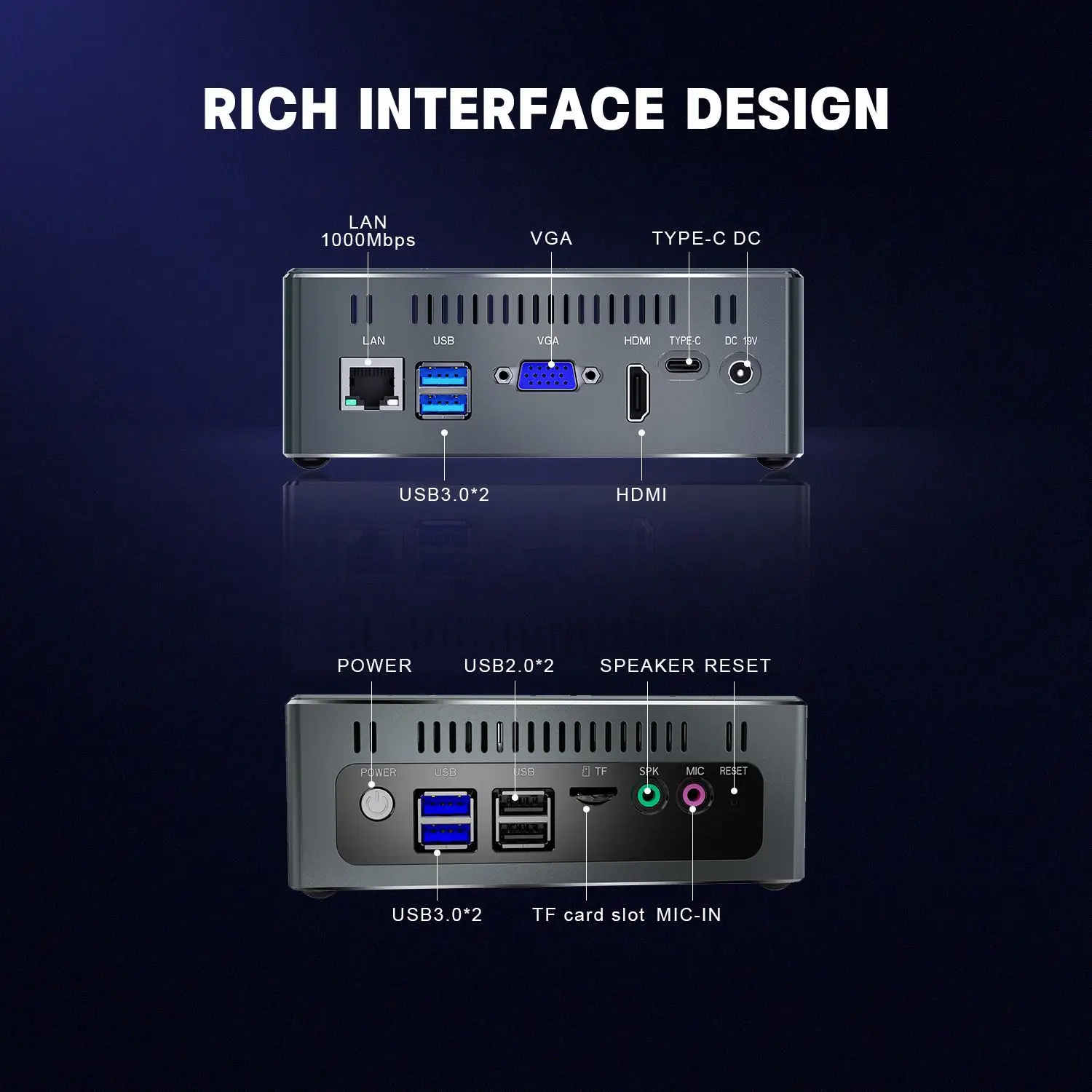 Superblue latest Gaming mini pc CK10 i5 i7 win 10pro Os desktop Industrial pc gaming computer