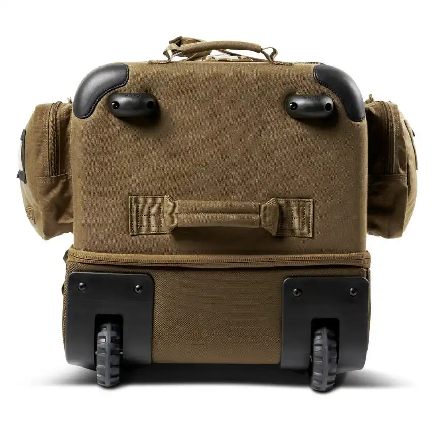 Free Sample Extra Large Trolley Tactical 126L Rolling Gear Bag For Warriors tactical Roller Gear travel Duffel bag with wheel