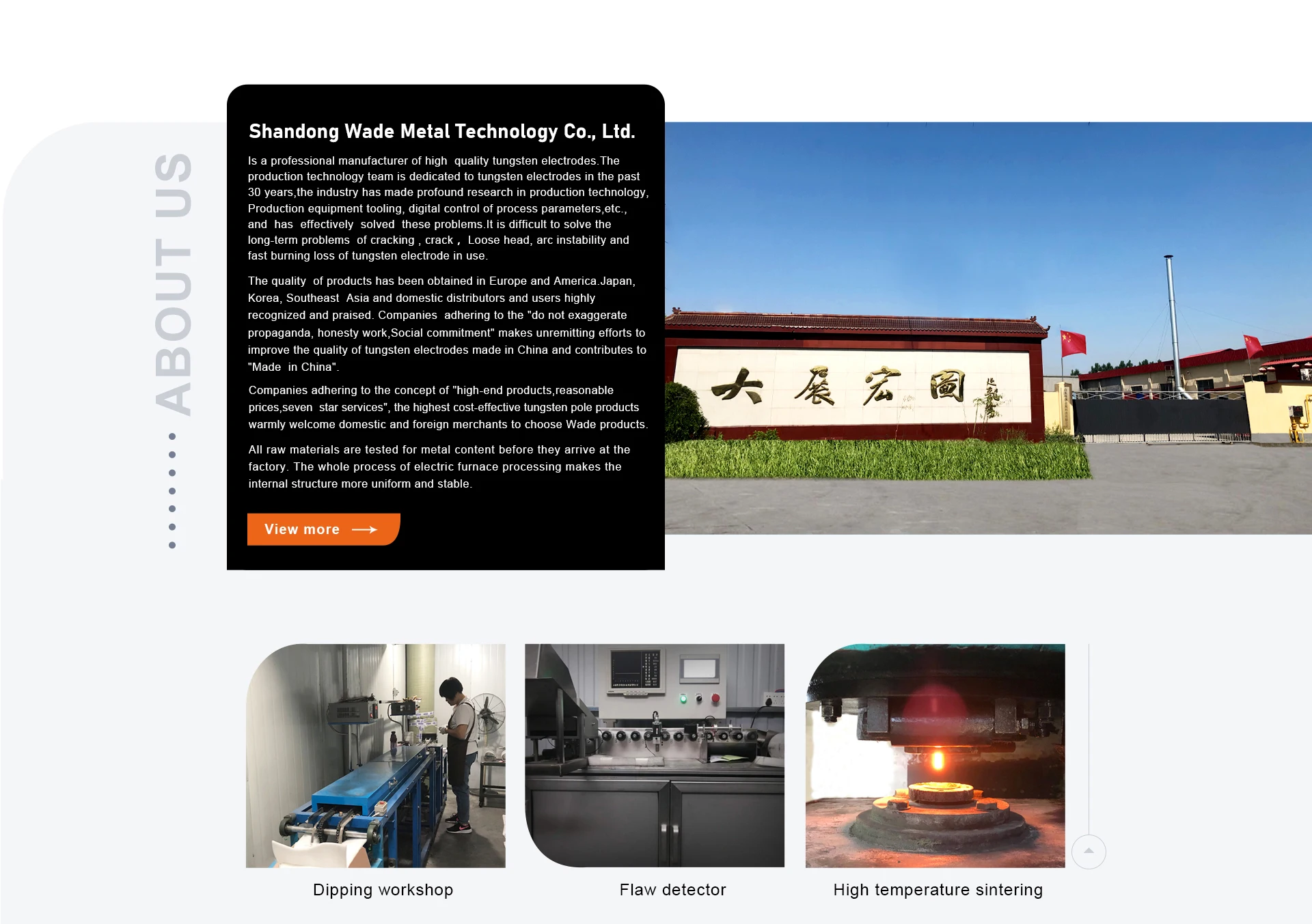 WL20 1.0mm x 175mm  blue Tungsten rod  welding electrodes TIG welding