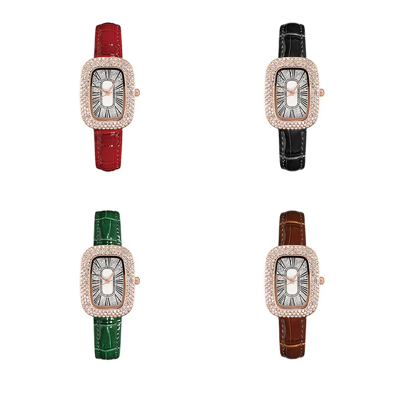 women Ladies Wristwatch decor watch Luxury Rhinestone Bracelet Watch for Women Women Watches