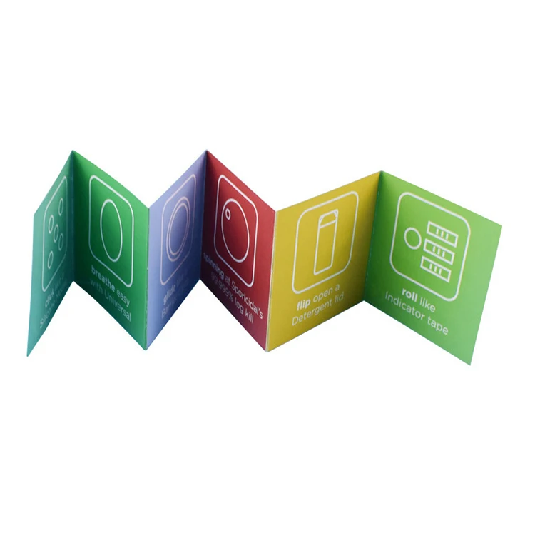 Custom offset printing 105gsm coated paper user instruction manual