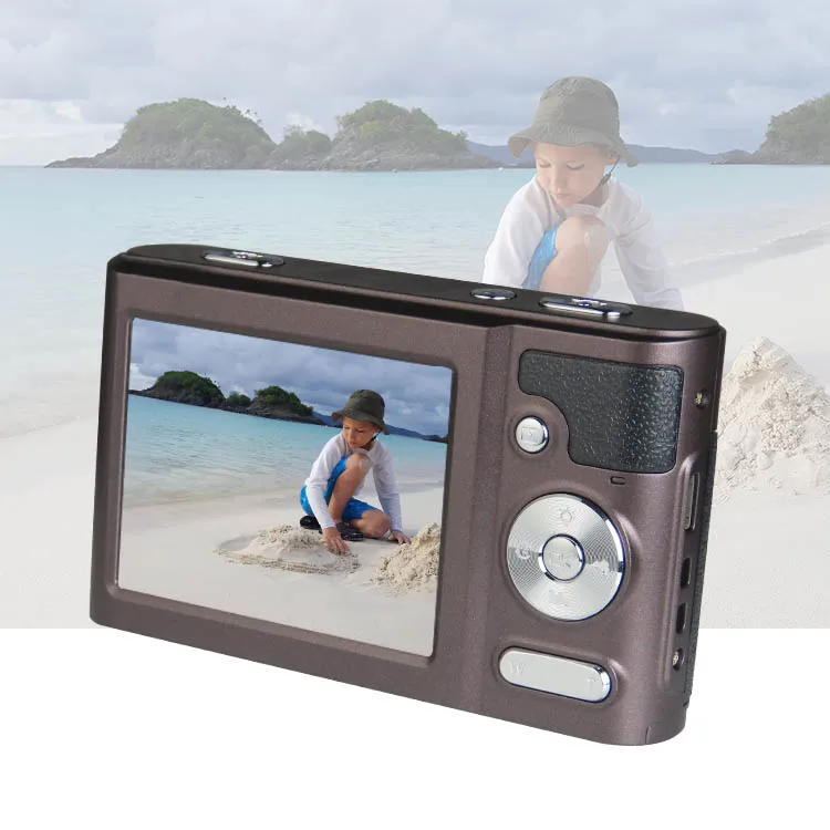 2.7 Inch Rechargeable 30MP Compact Cameras for Teens FHD Children Video Camera Digital Students Cameras