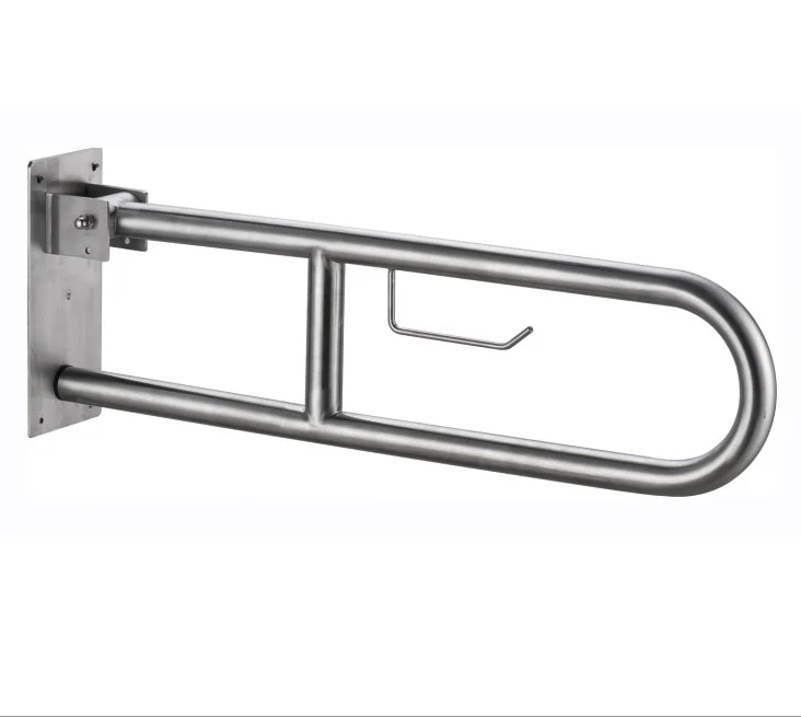 Отель из нержавеющей стали анти-скольжения Туалет подлокотник железнодорожных аксессуары из нержавеющей стали U форма поручень для людей с ограниченными возможностями