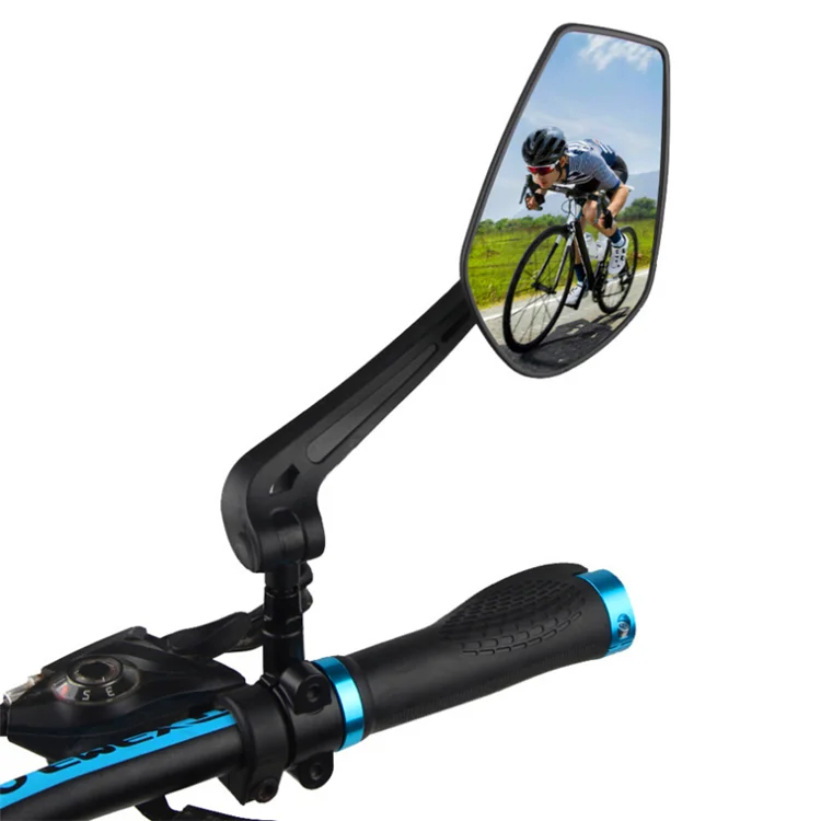  Bicycle mirror motorcycle rearview motorbike hose adjusts