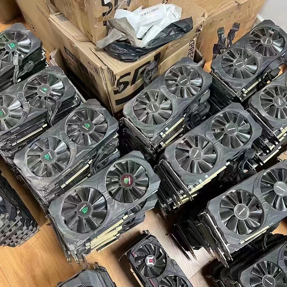 Rumax Original Used GPU RTX GTX 1660s 1660 Super 1660 ti 6GB 6G Video Display Gaming Graphic Card