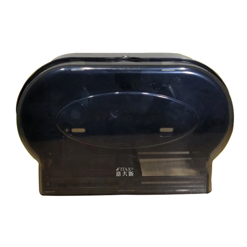 
Plastic Twin Double Jumbo Roll Restaurant Toilet Paper Towel Dispenser 