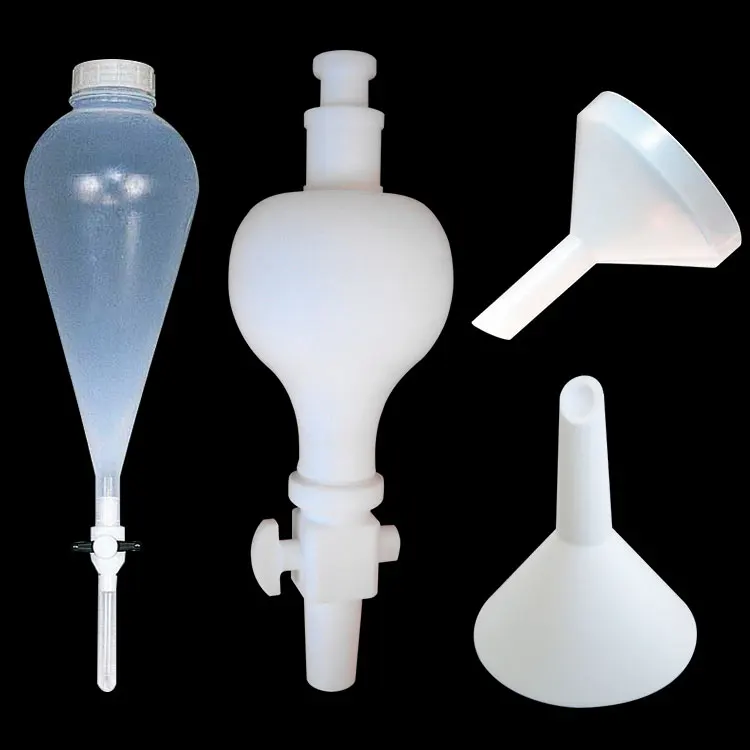 Разделительная Воронка конической формы, 250 мл, сферическая вращающаяся Воронка из фторопласта, порошковая Воронка FEP, разделительная воронка, анализатор материалов 125 мл
