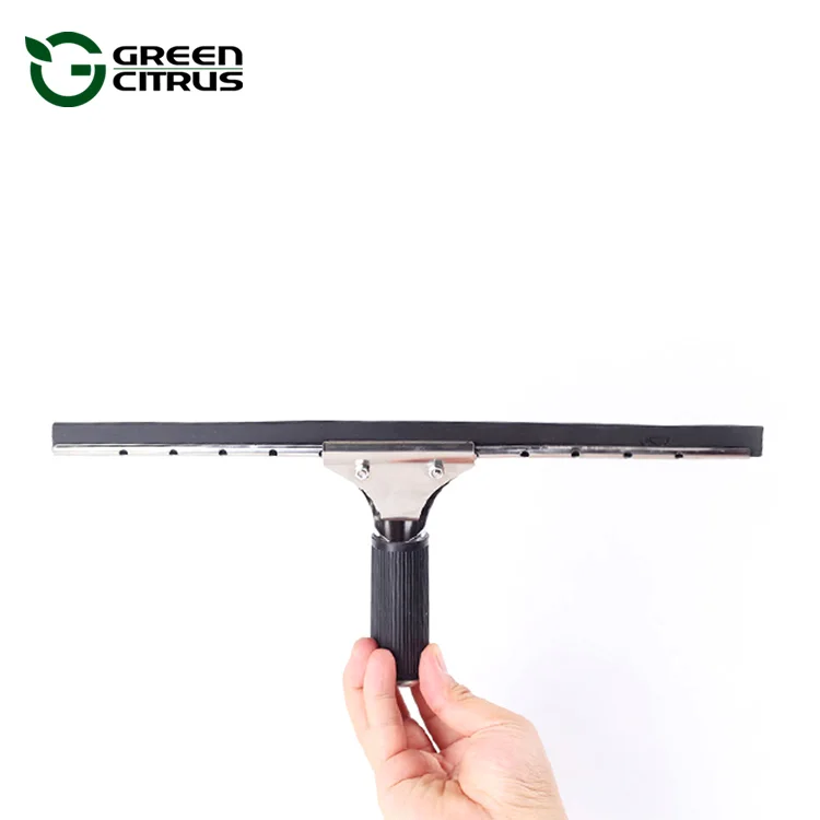 Rubber Washer Extendable Window Scrubber Squeegee with Telescopic Handle