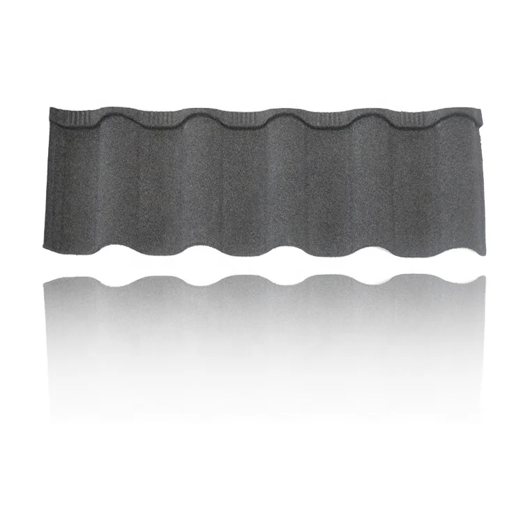 
2020 Cheap Slope Roofing Milano Stone Coated Metal Roof Tile in New Zealand 