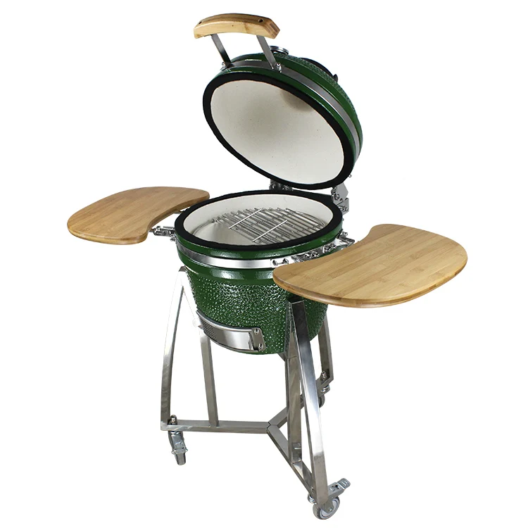 AUPLEX 16' Portable OEM Ceramic Kamado BBQ Smoker Cooking Outdoor Grill Kitchen