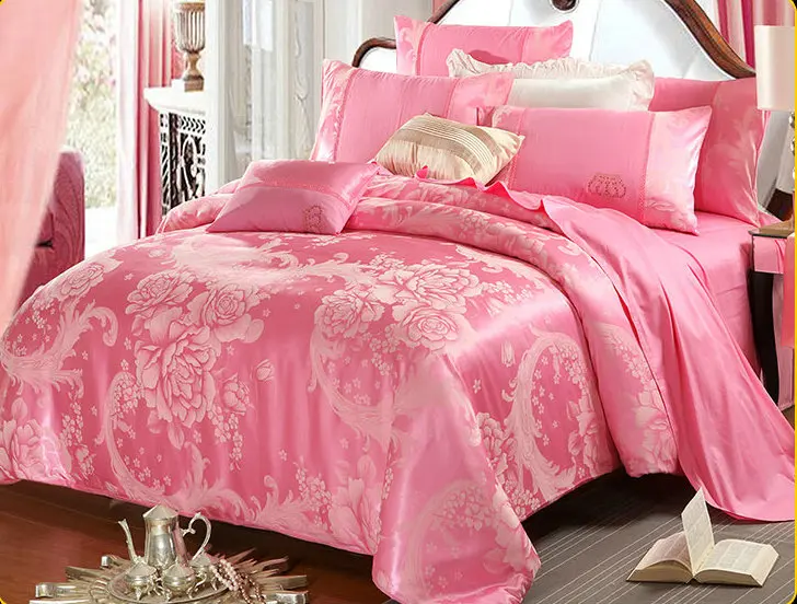 100% artificial silk jacquard duvet cover